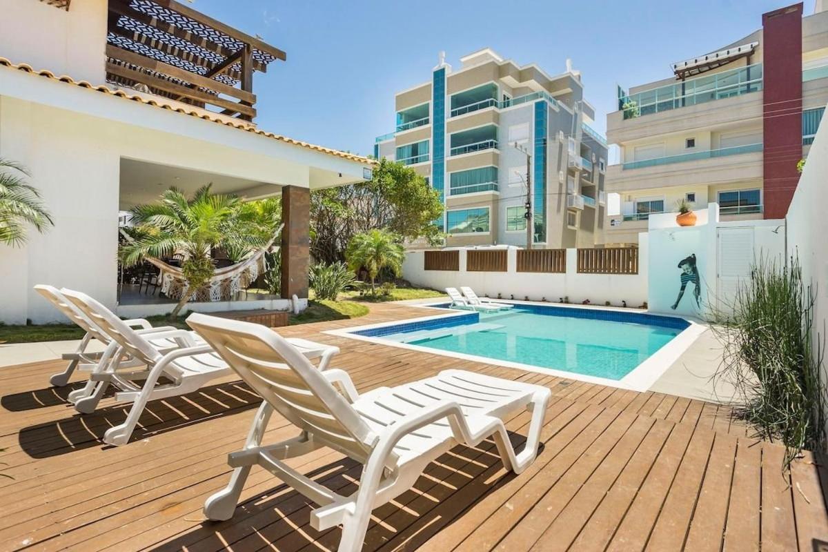 Casa Do Artista A 60M Do Mar, Piscina, 4 Quartos Bombinhas Extérieur photo